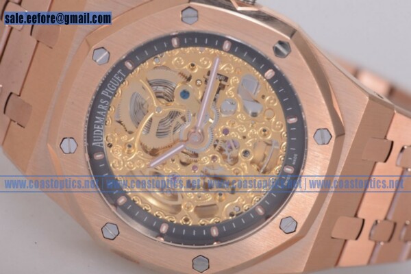 Audemars Piguet Royal Oak Best Replica 41MM Watch Rose Gold 15407OR.OO.1220OR.02 (EF)